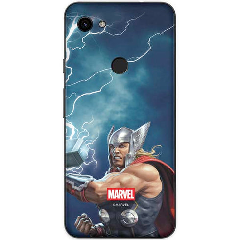 Marvel Thor Thor and Mjolnir Google Pixel 3a XL Skin